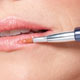 Use the Retractable Lip Brush to apply the same colour to lips
